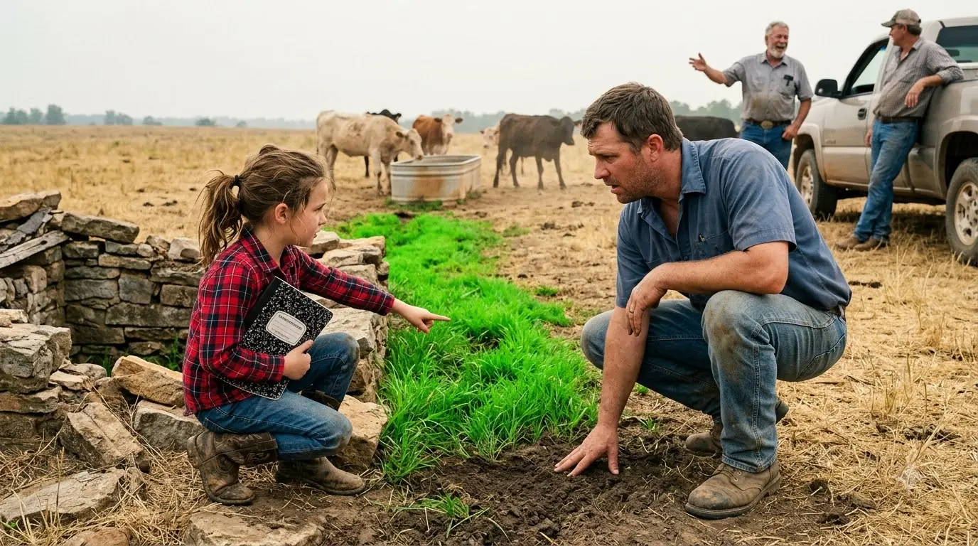 They Shut Off His Farm’s Water and Waited for Him to Sell — Then His 8-Year-Old Daughter Found What Had Been Hidden
