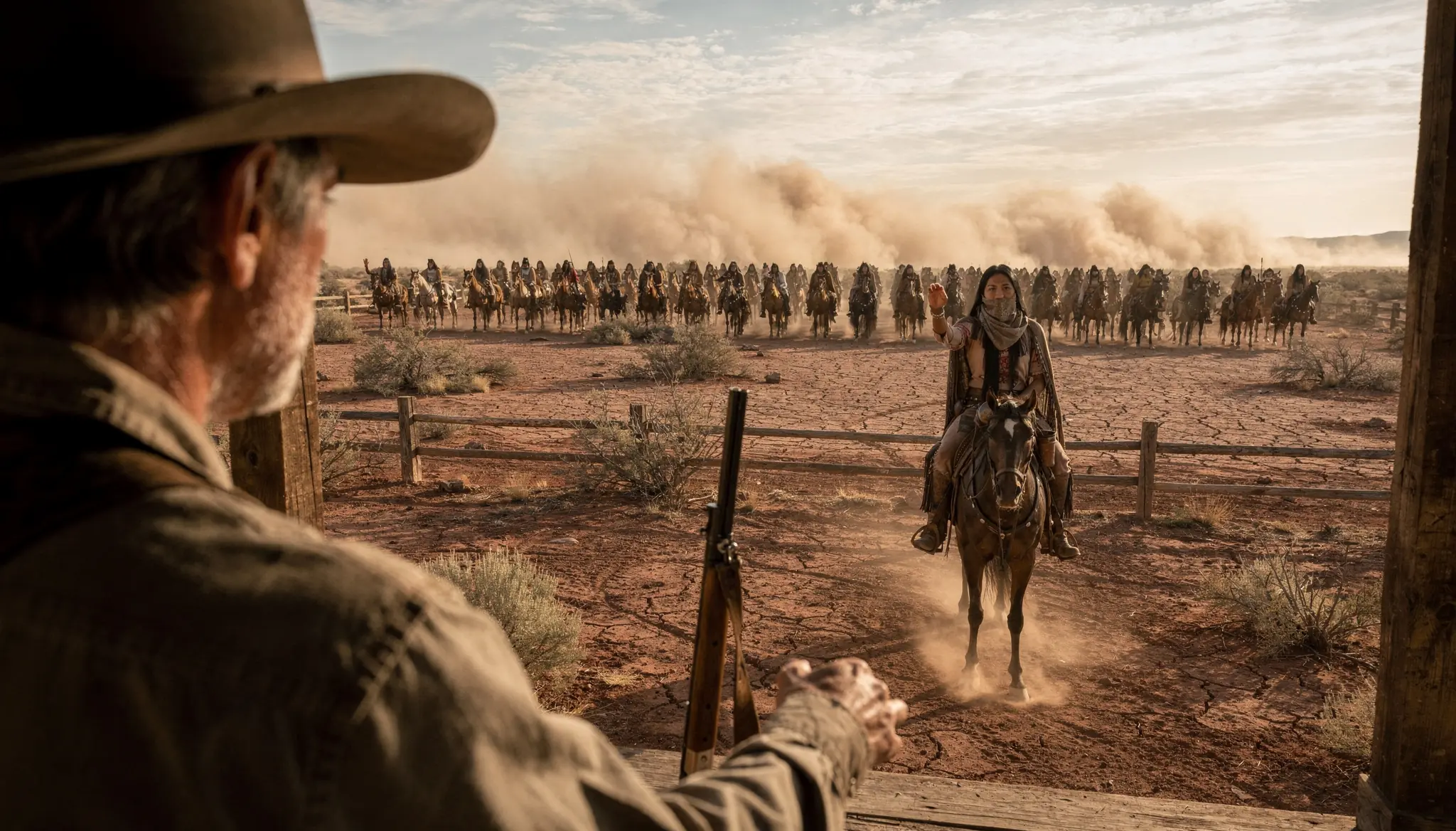 Rancher Saved a Hanged Apache Girl — 20 Years Later, She Returns With an Army