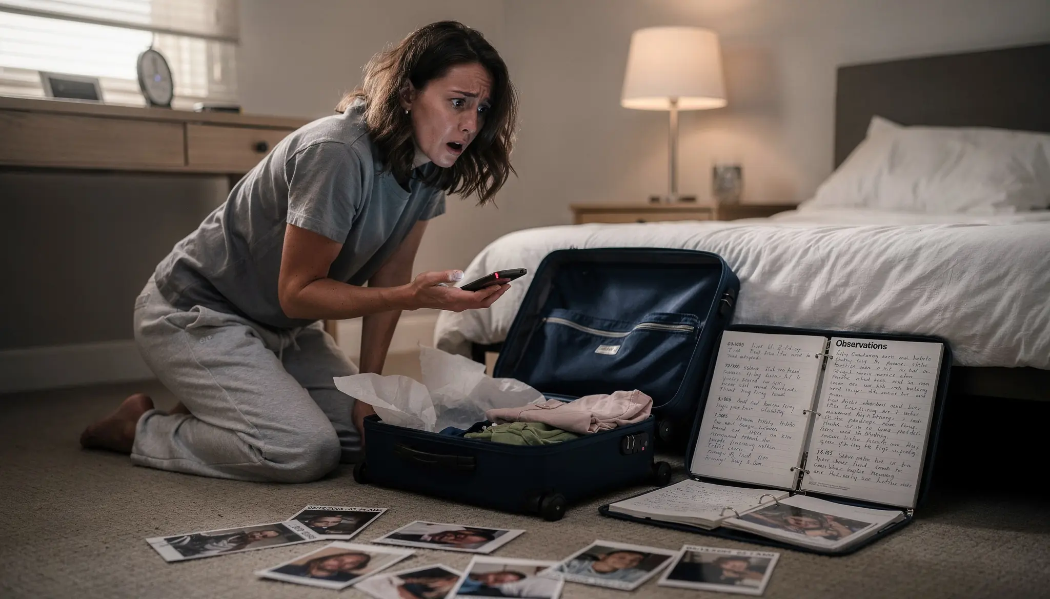My Husband Changed His Phone Passcode the Week His Mother Moved In — What I Found in Her Suitcase Wasn't Clothes