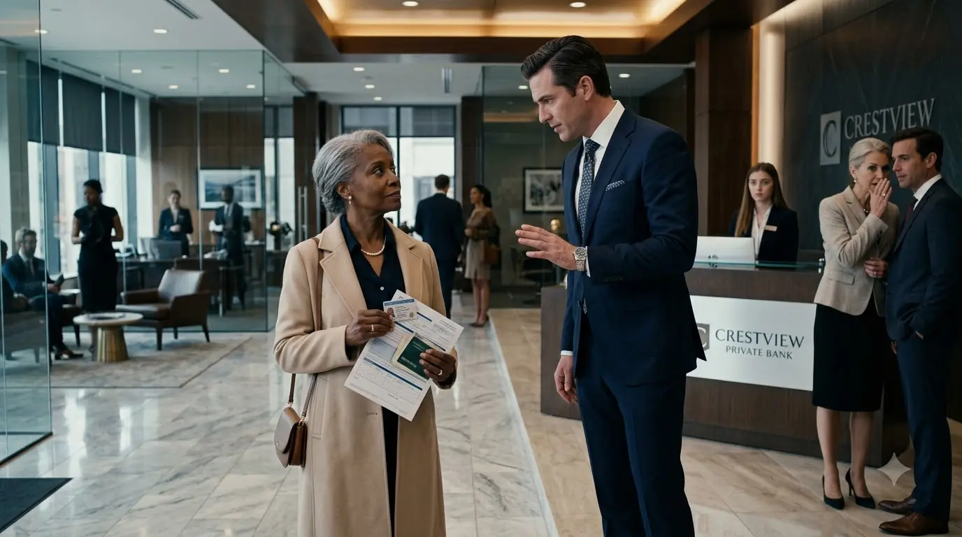 Bank Manager Throws CEO’s Mom’s ID on the Floor — Instantly Loses $5B Deal