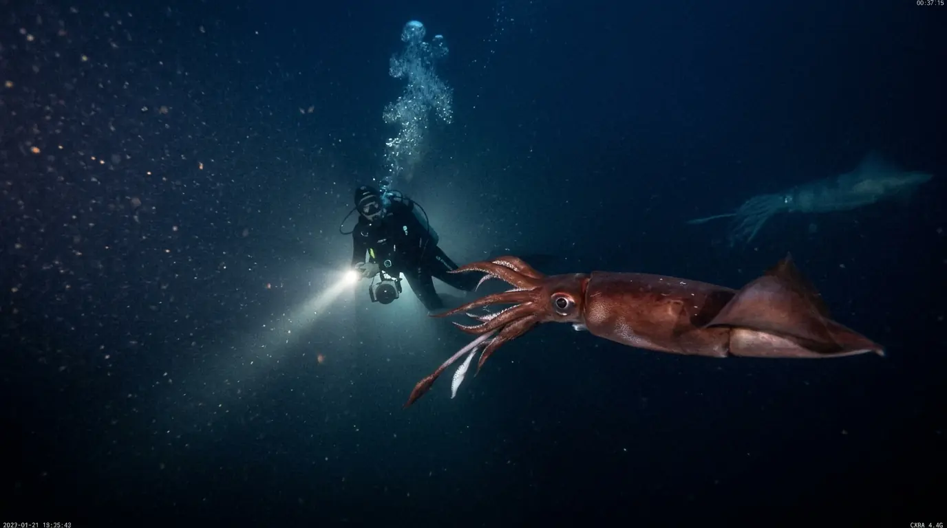 The Divers Who Entered the Darkness With the “Red Devils” — What Found Them Below Was Faster, Stronger, and Stranger Than Expected