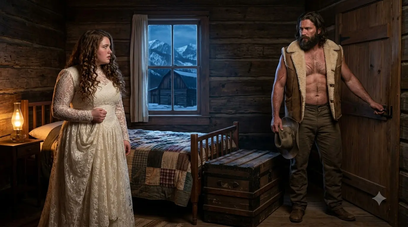 They Called the 400-Pound Bride a Charity Case — Then the Mountain Man Whispered on Their Wedding Night
