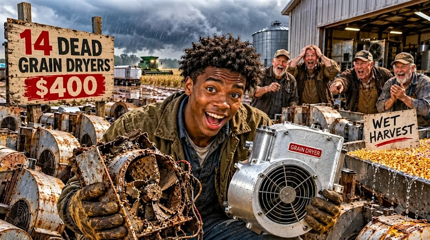 They Sold Him 14 Dead Grain Dryers for $400—Then Wet Harvest Hit Missouri