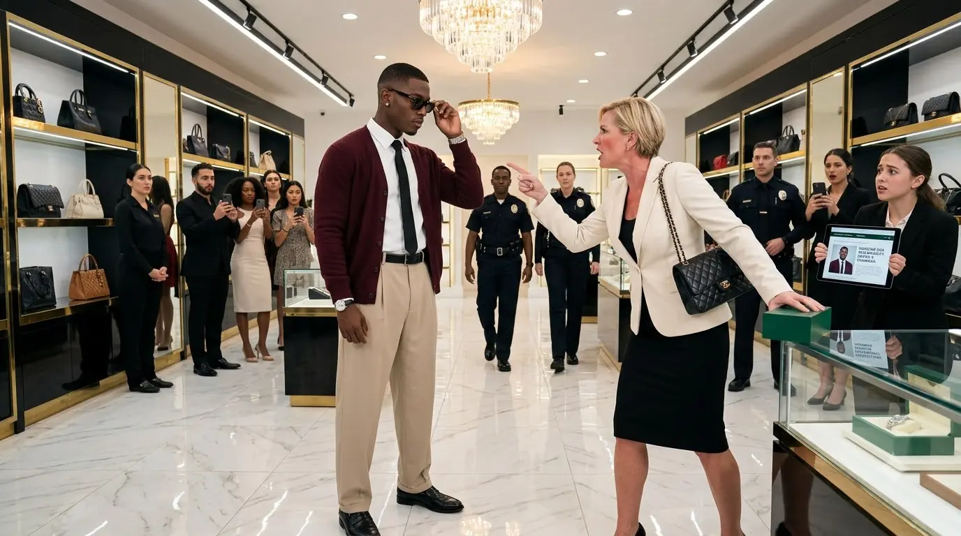 Boutique Manager Called Police on a Man in the VIP Room — Then the Audit Screen Revealed He Owned the Entire Company