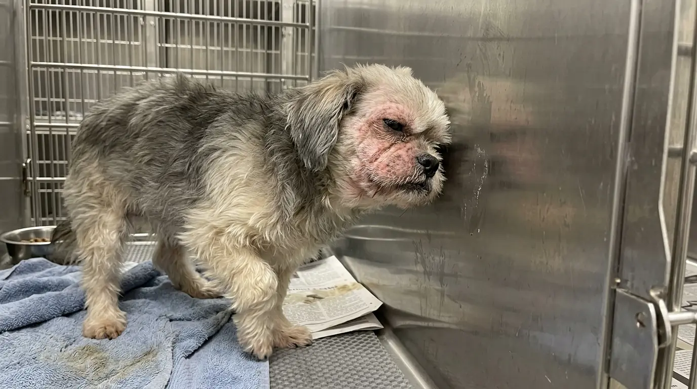 Winnie Rubs Her Swollen Face Against the Wall Until Her Skin Turns Raw—Then Tries to Do It Again Minutes Later