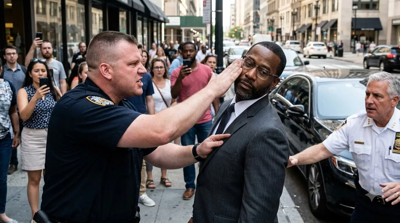 Officer Slapped a Man During a Traffic Stop — Then the Captain Revealed Who He Had Just Hit