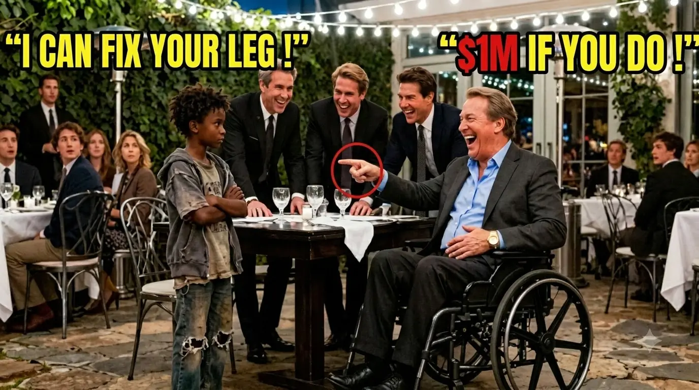 “Heal Me for $1M,” the Millionaire Laughed — Until the Black Boy Did It in Seconds