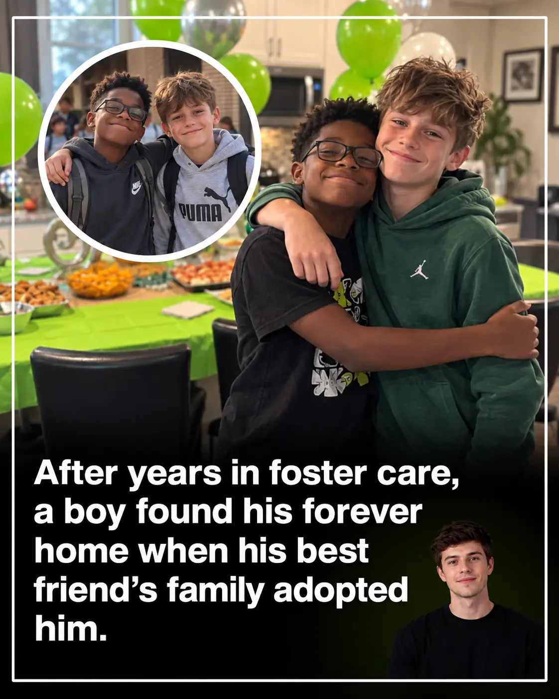 A Foster Child Found His Best Friend — Then Became His Brother Forever