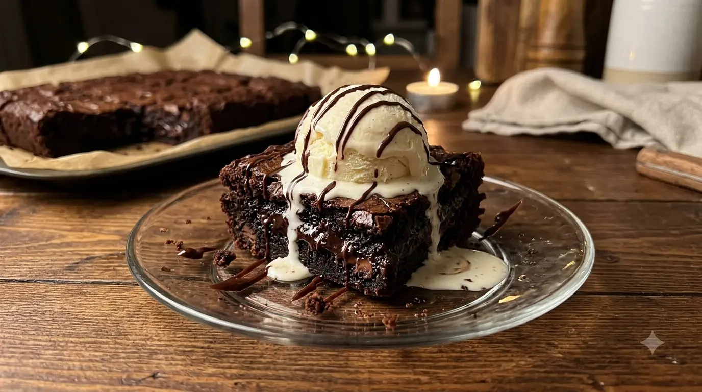 Fudgy Brownies – Rich, Crackly-Topped & Extra Chocolatey