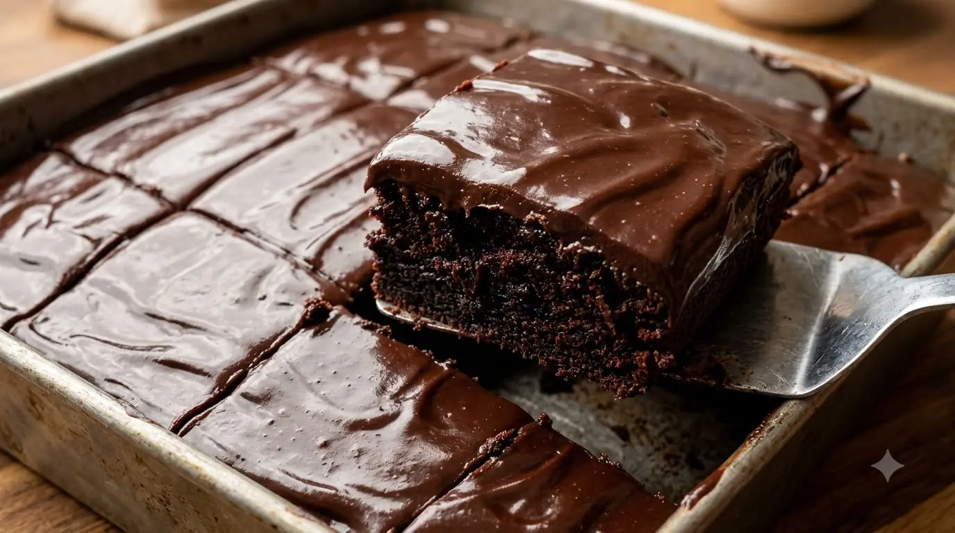 Slow Cooker Chocolate Cake with Silky Ganache – Ultra Moist, Rich & Fudgy