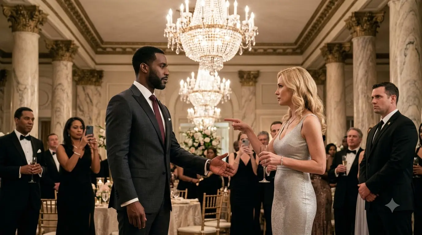 CEO Kept Ignoring the Man's Outstretched Hand at Gala — Until He Was Introduced as Her Boss