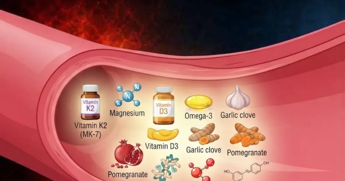 Top 10 Nutrients in Foods that Clean Your Arteries Fast