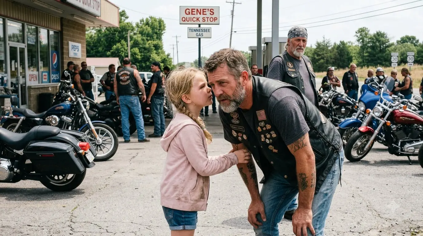 Little Girl Whispered "I Know Where They Hid Her" to a Biker — 700 Hells Angels Moved Fast