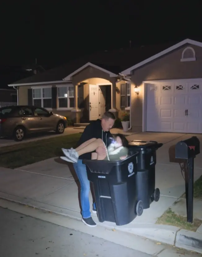 A Cop Saw A Man Dump His Wife Into A Trash Bin — Then The Bin Exploded Before He Could Open It