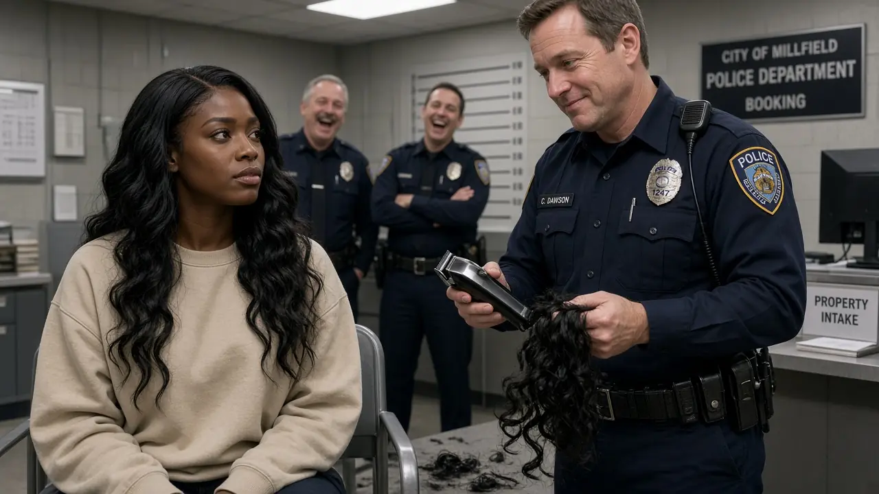 Cop Forcibly Shaved a Black Woman's Head — Then Froze as She Stepped Up to the Judge's