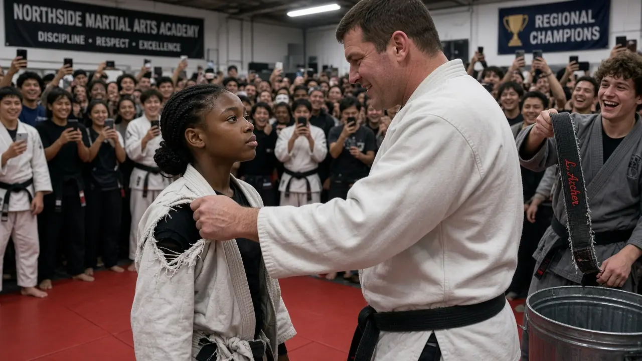 MMA Champions Rip a Black Girl's Gi at the Dojo — Seconds Later, They're Fainted on the Mat