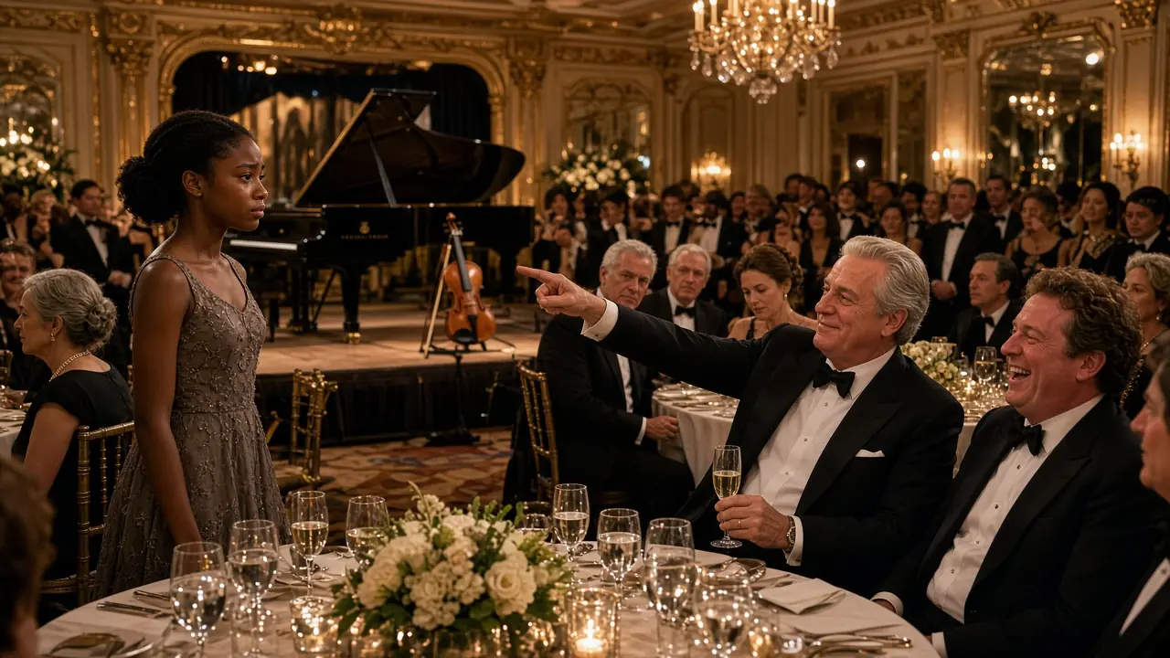 Black Orphan Asked Millionaire for Help — He Laughed: "Play Violin, I'll Consider Adopting You"