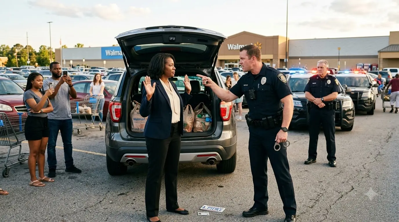 Cop Arrests A Woman Outside Supermarket — Career Ended, Files $7.5M Lawsuit