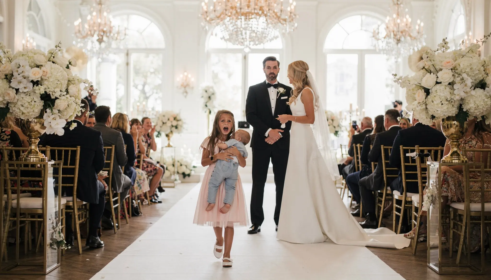 Two Children Appeared At Adrian’s Wedding And Called Him "Daddy" — Then His Bride Tried To Drag Them Away