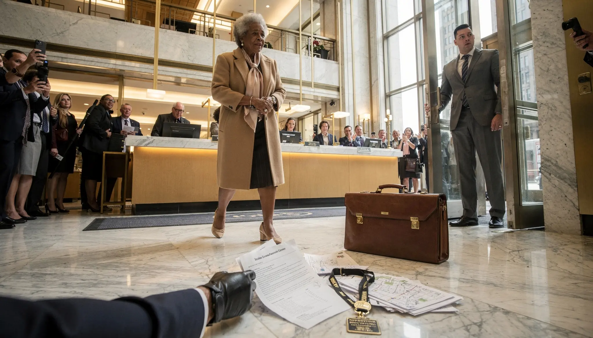 A Cop Handcuffed an Elderly Black Woman for “Trespassing” in a Bank — Then Her Briefcase Fell Open