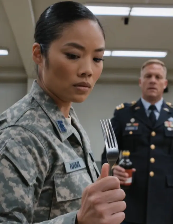 The General Poured Sauce Over Ju’s Head — Then A Gunshot Stopped Her From Taking The Bait