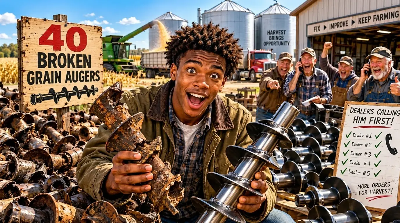 They Sold Him 40 Broken Grain Augers—Then Harvest Made Dealers Call Him First