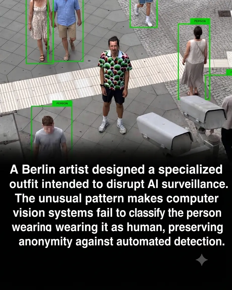 Digital Camouflage: The Berlin Artist Weaponizing Pattern Against AI Surveillance