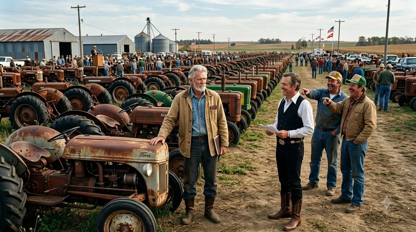 An Old Man Bought 60 Broken Tractors for $1000 — They Laughed Until He Turn Them into a Fortunetors for $1000 — They Laughed Until He Turn Them into a Fortune