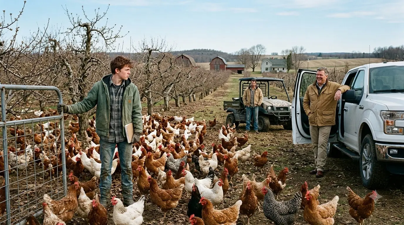 They Laughed at the Little Boy’s Chicken Orchard Idea — Three Months Later, Nobody Was Laughing