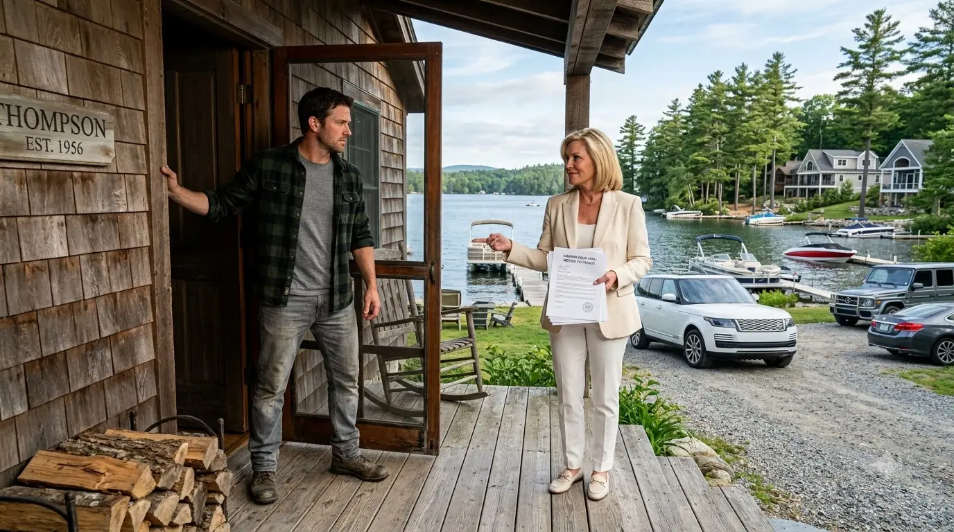 HOA Tried to Evict Me from My Cabin — Too Bad I Own the Lake and Their Only Parking Lot