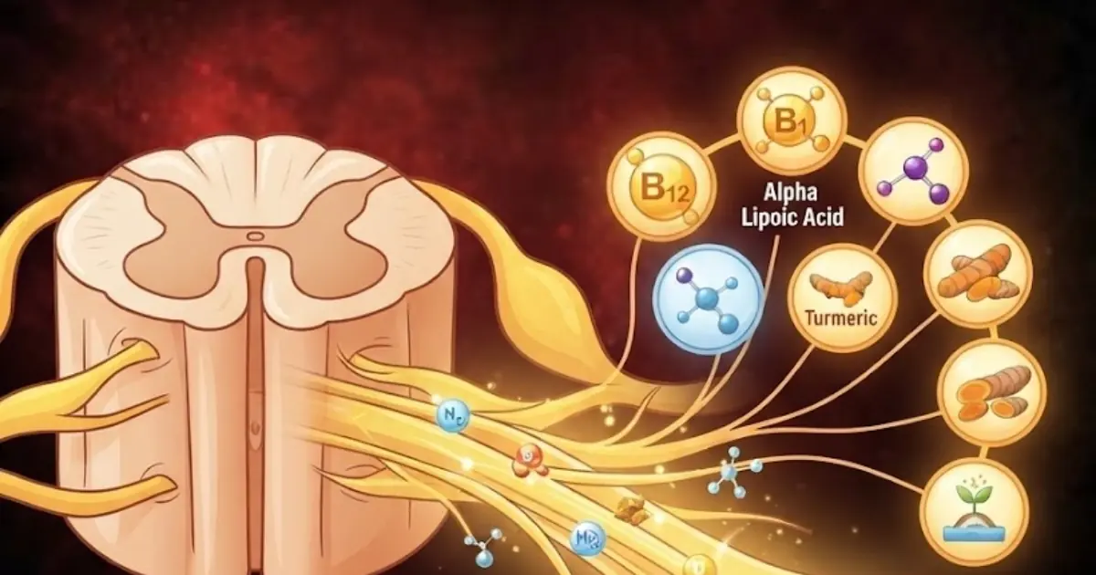 A doctor says 7 nutrients may help repair damaged nerves — and most people have never heard of half