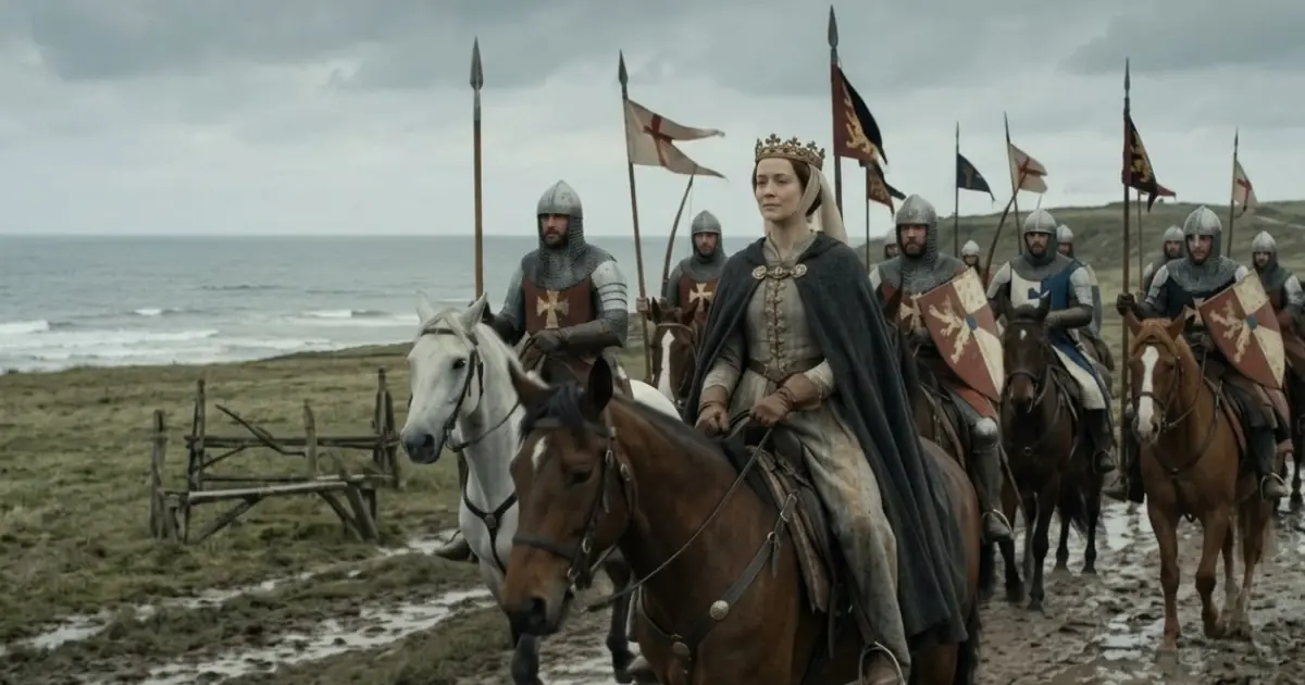 The queen returned with an army—and england’s crown suddenly looked vulnerable