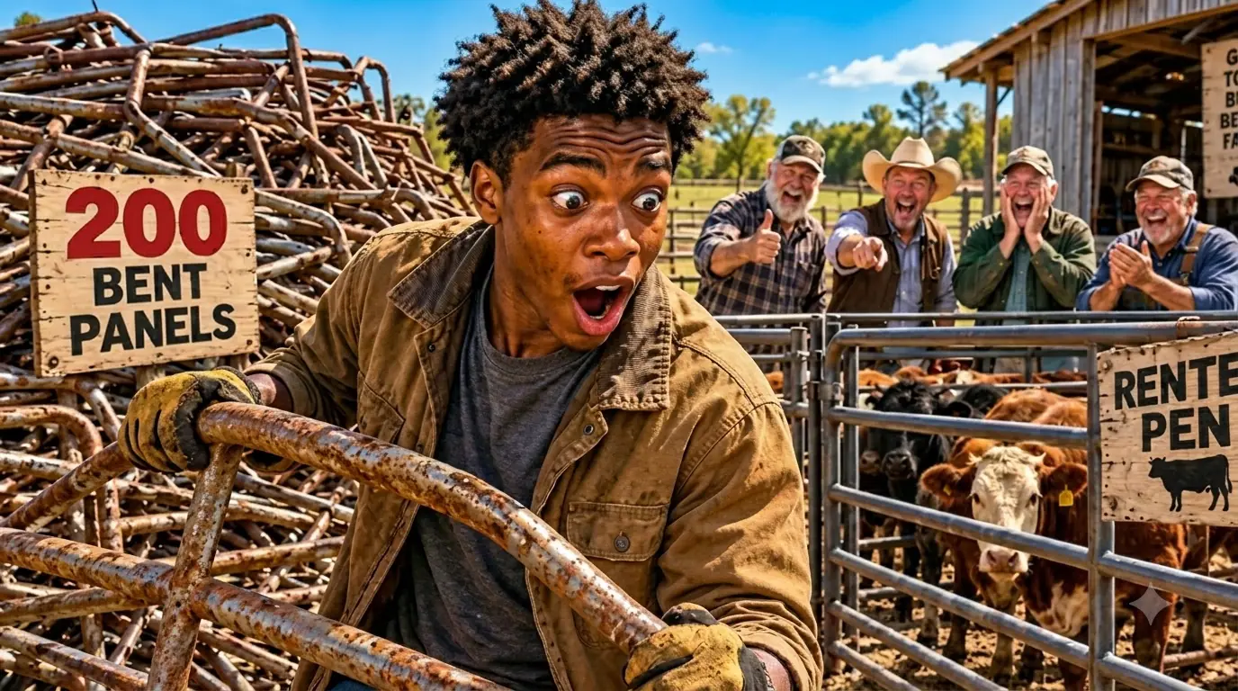 They Dumped 200 Bent Corral Panels—Until Malik Built a Pen Farmers Rented by the Day