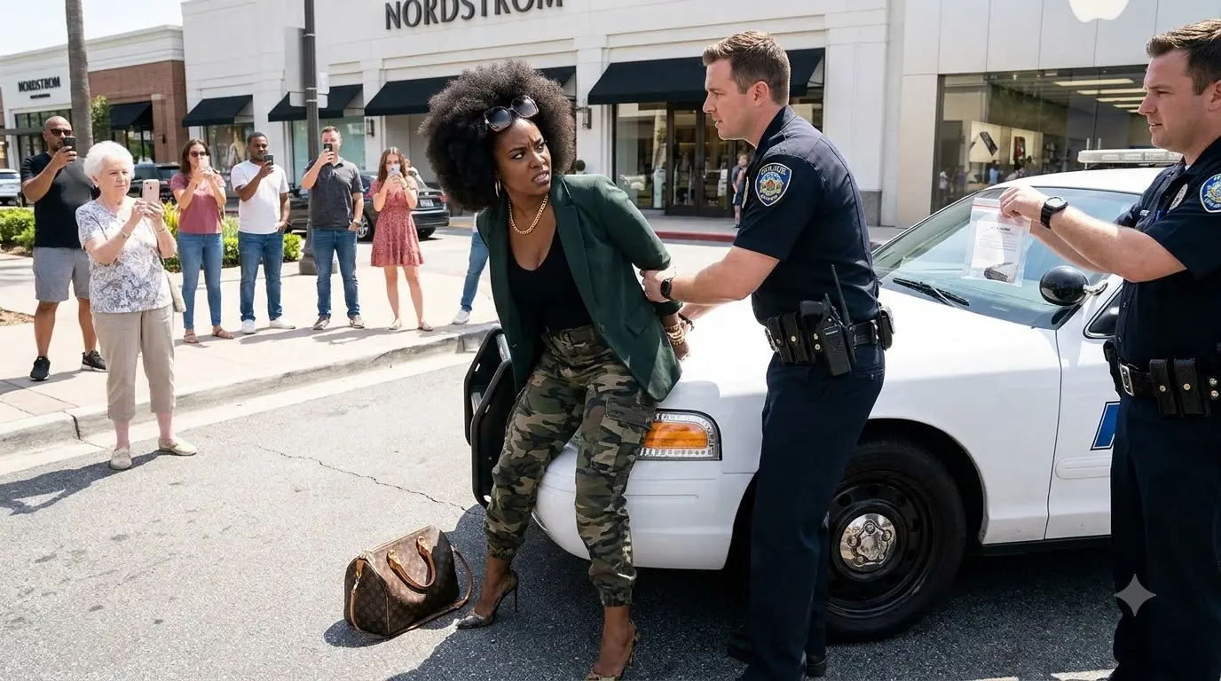 Police Arrested a Woman Outside the Mall — Then an Elderly Witness Handed Her Husband the Video