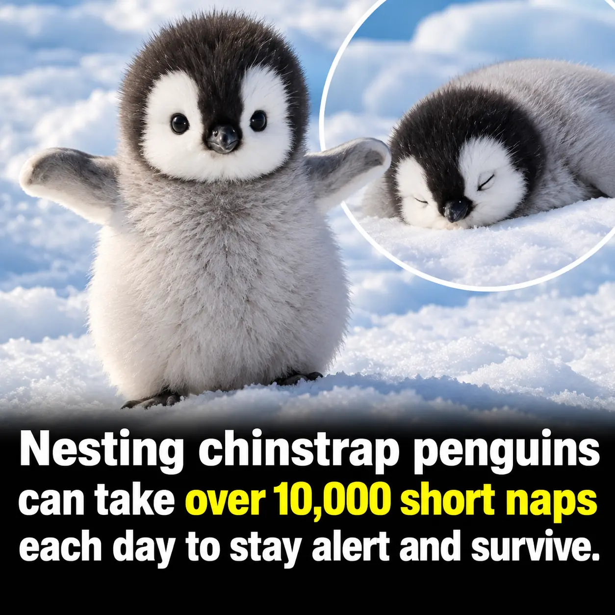 Chinstrap Penguins Take More Than 10,000 Tiny Naps a Day — Each Lasting Just Seconds