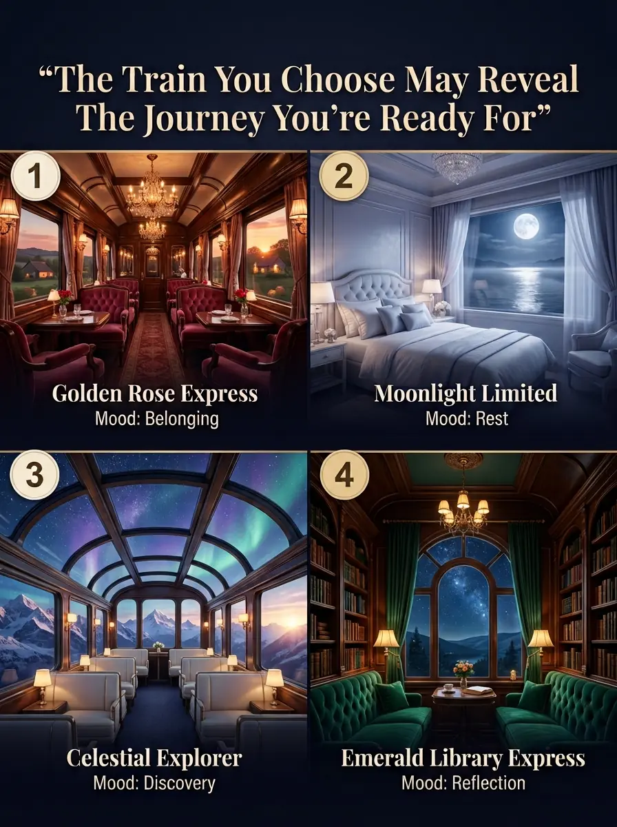 If One Of These Trains Were Leaving Tonight, Which Would You Board?