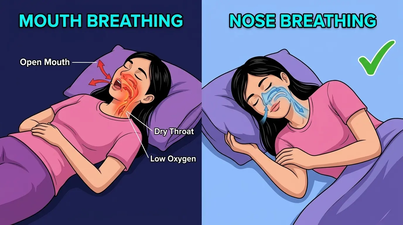 Doctors warn: if you often breathe through your mouth
