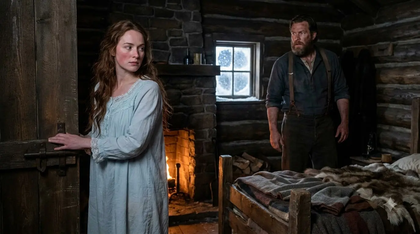 The Widow Tested Her Mountain-Man Husband on Their First Night — Then His Confession Changed Everything