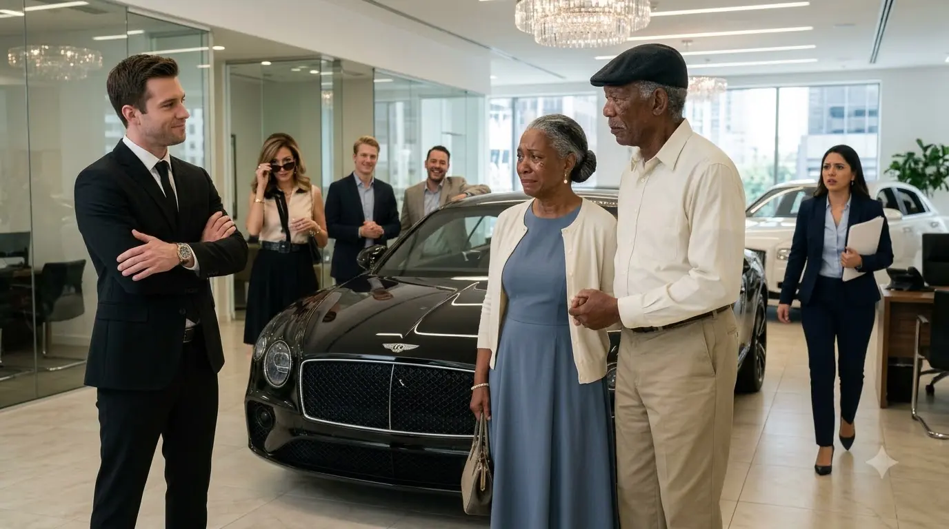 A Couple Kicked Out of Dealership — Their Billionaire Son Returns Next Day