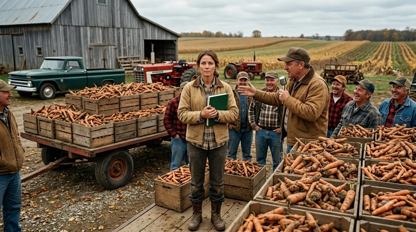 The Cannery Wrote Off 40 Tons of Crooked Carrots Every Fall — Her Horse Ranch Built a Waiting List