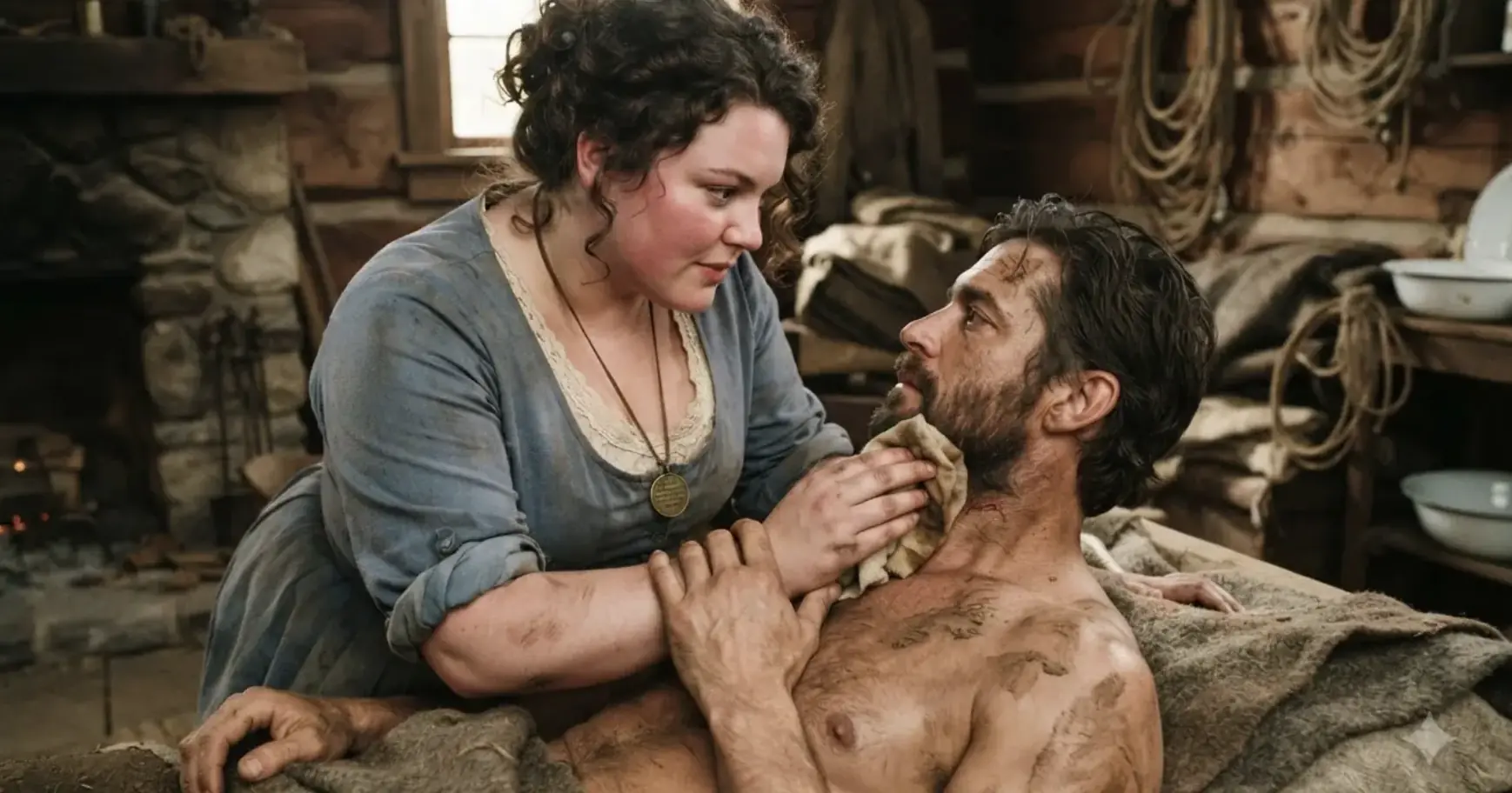 They Shamed the Plus-Size Healer as Dead Weight — Then the Mountain Man Learned Her Body