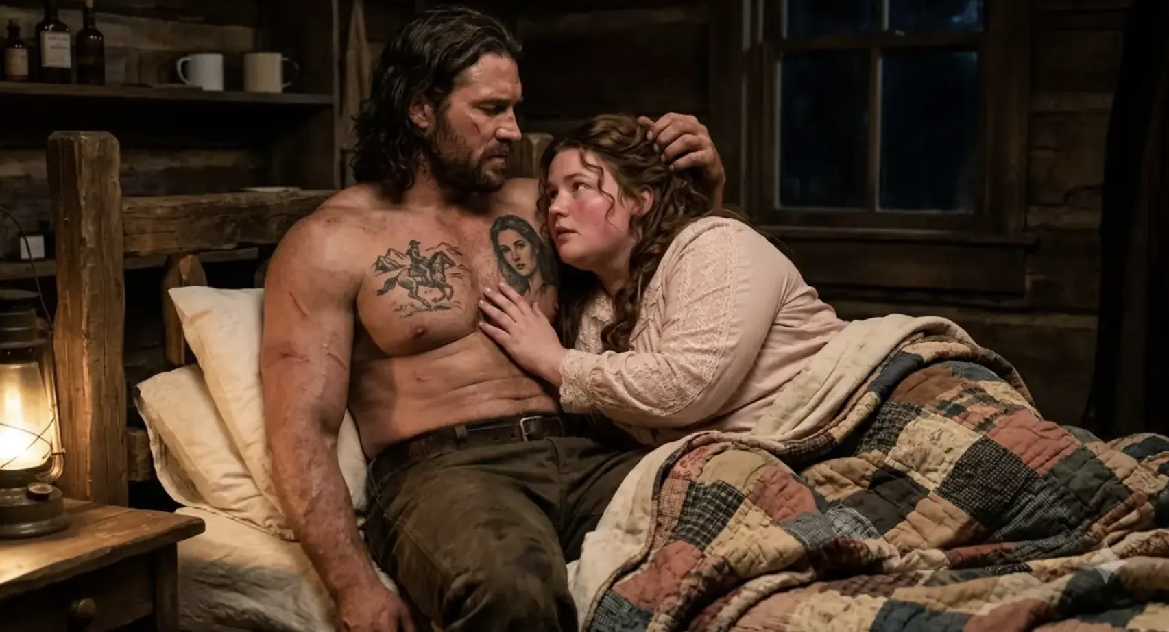 The Cowboy Who Feared No Woman Until She Lay Beside Him, Then She Recognized the Woman Tattooed Over His Heart