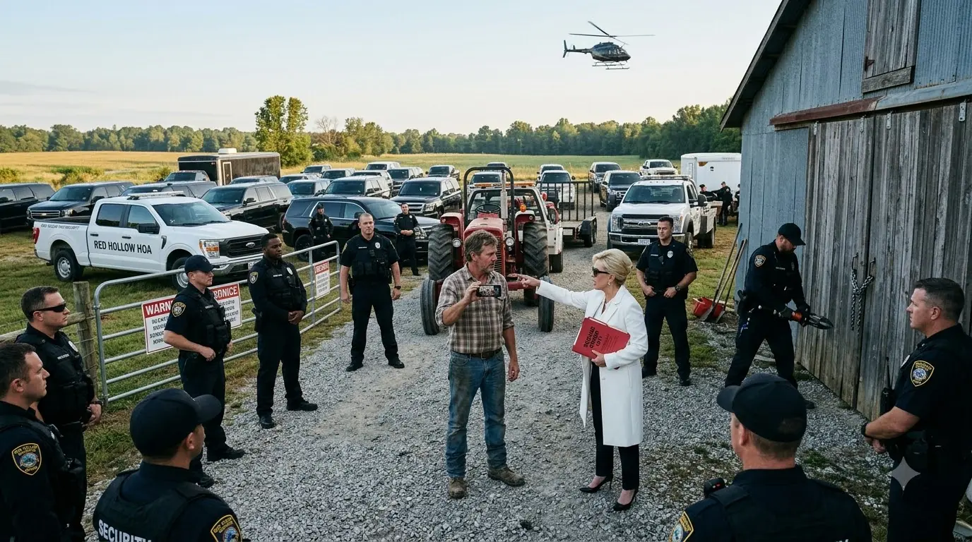 HOA Sent A Convoy To Take My Farm — They Didn’t Know Who My Wife Was