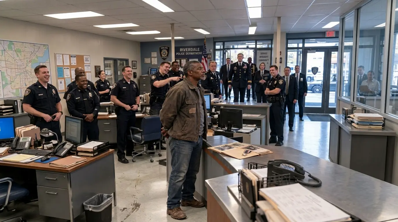 Cops Arrest a Simple Black Man — Then One Order Forces the Entire Station to Salute