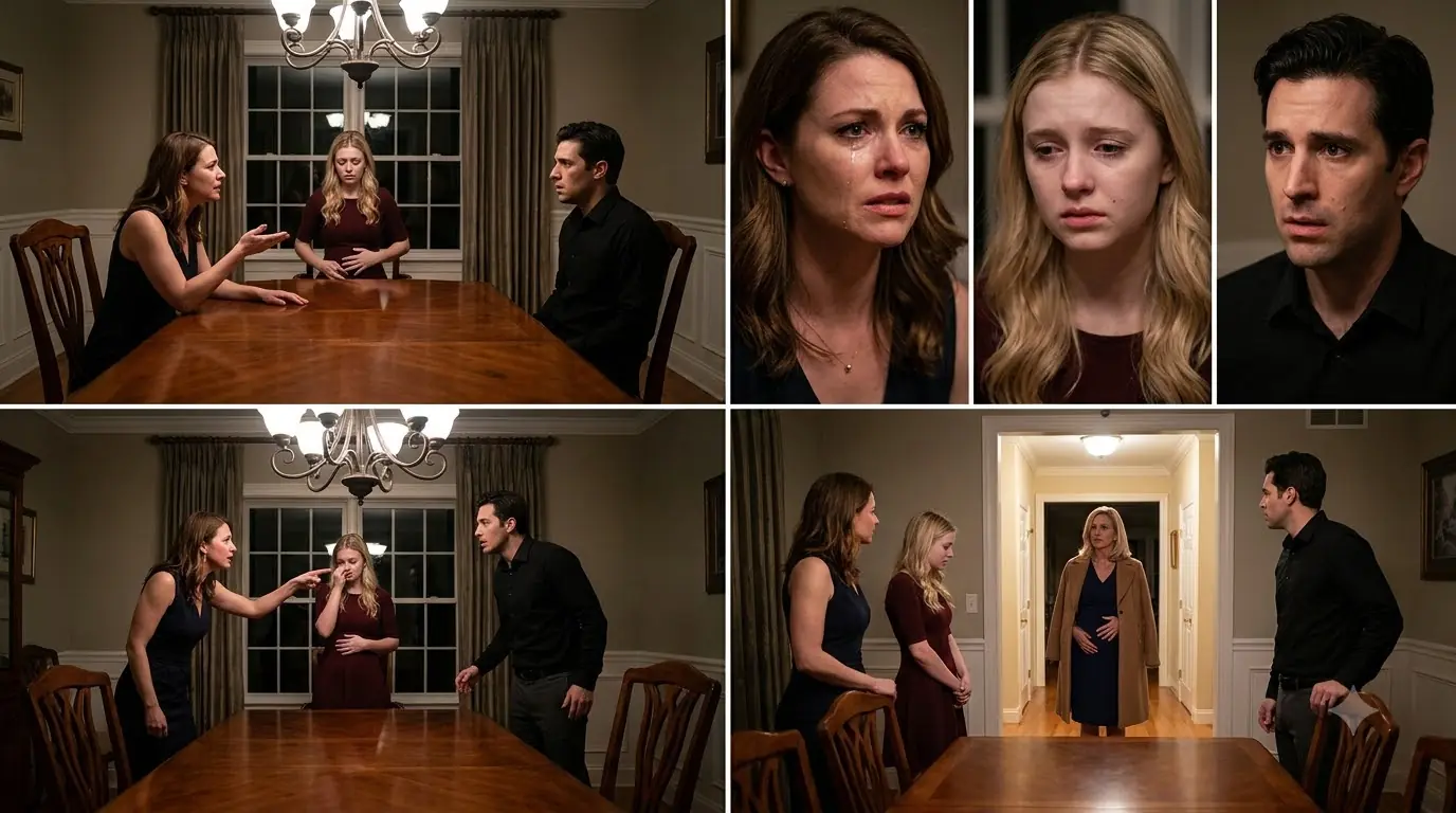 She Invited Her Family to Dinner — One Unanswered Question Turned the Table Silent
