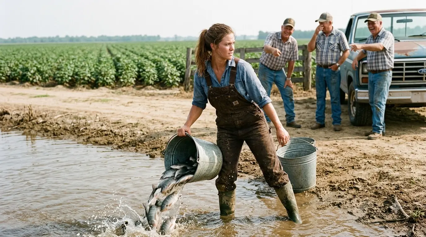 Farmers Laughed When She Filled Her Irrigation Ditches With Fish — Then Her Cotton Yield Beat the Entire County