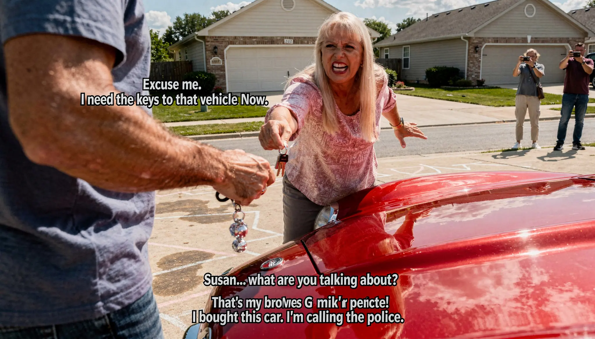HOA Karen DEMANDED the Keys to My Corvette She Claimed It Was Hers and Got Arrested