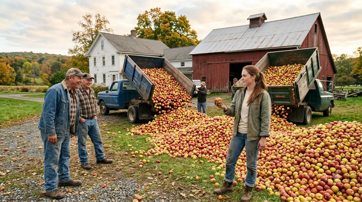 The Orchard Dumped Rotten Apples on Her Farm — She Built a Six-Figure Vinegar Business