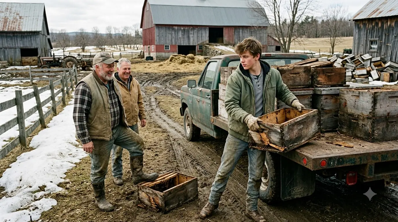 Everyone Doubted the Teen Who Gathered Their Old Beehives — Until They Saw What He Built