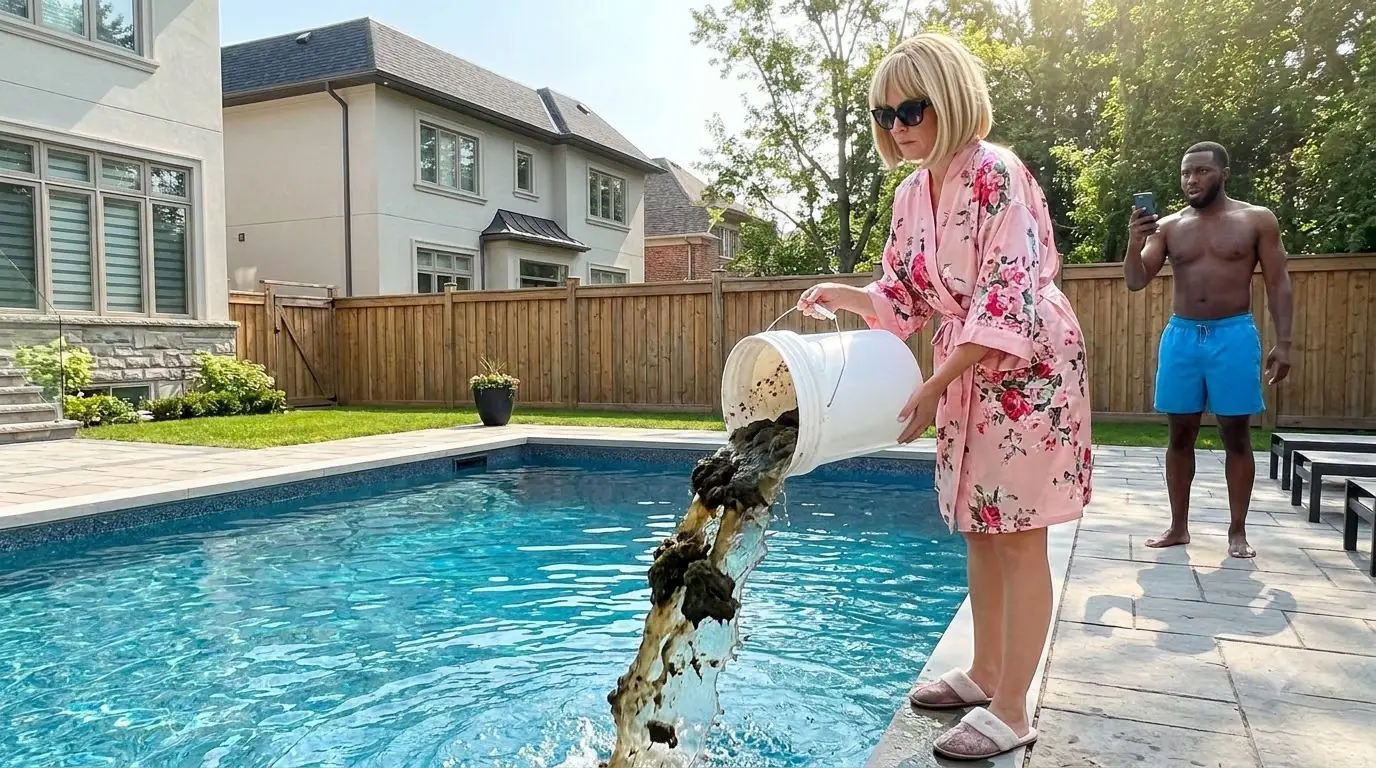 The HOA President Dumped Rotten Food Into His Pool — Then Police Recognized Her Stolen Master Key